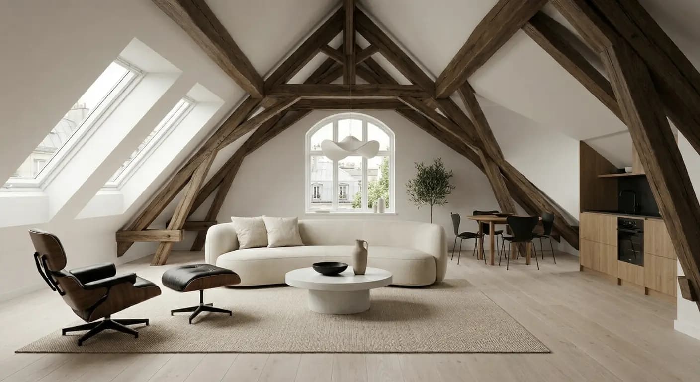 Aménagement de combles à Paris et en Île-de-France : le guide complet