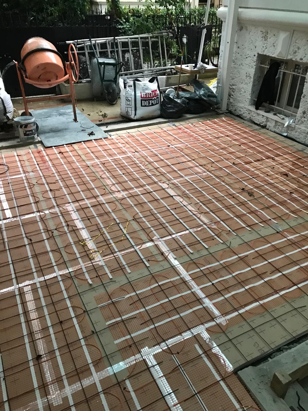 Création d'une véranda sur dalle béton armé - photo 3